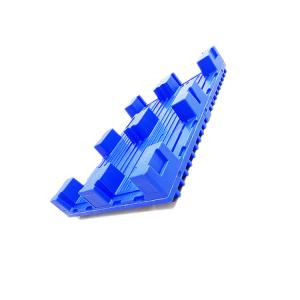 1065x750 Printing Industry HDPE Plastic Pallets 17Kg Rackable Plastic Pallet