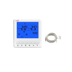 HVAC Heating Digital Room Thermostat With Fan Coil 12 Months Warranty