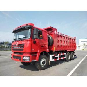 SHACMAN 30T Box Dump Truck F3000 6x4 375 EuroV Red