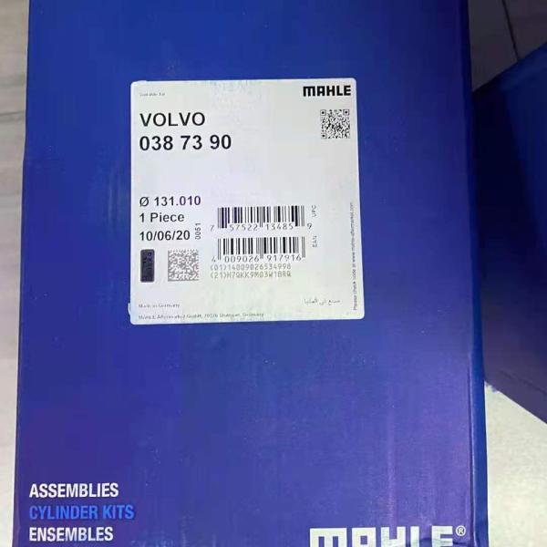 VOLVO 0380890 21209650 D13D Cylinder Liner Kit For Volvo E3224 EC480 EC380