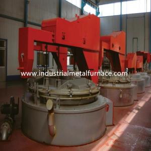 Tilting Trolley Heat Treatment Furnace Bogie Hearth 320KW