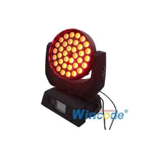 36pcs Led Moving Head Wash Zoom Light Color Wash 15 Watt RGBWA 5 In 1 AC110V