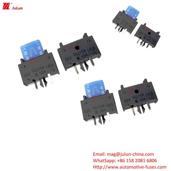 Automotive Mini Circuit Breaker Compatible Bolt 30A-500A Copper Contact Manual Reset