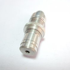 Custom aluminum connected Shaft with knurls, Custom Axle Shaft