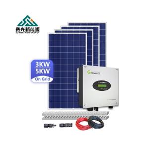 3kw 5kw 10kw On Grid Solar System 20kw 30kw 40kw Complete Home