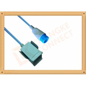 Quality Kontron Spo2 Probe Sensor 12 Pin Reusable SpO2 Sensor Pediatric Finger Clip for sale
