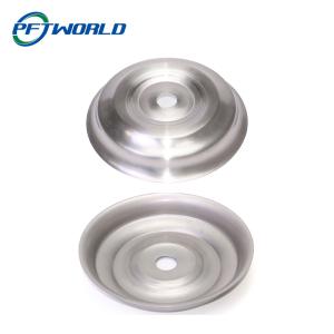 CNC Aluminum Metal Spinning Spare Parts Sandblasting Anodizing Surface