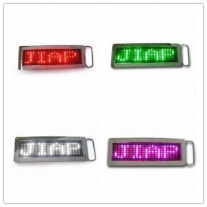 Programmable LED Belt Buckle for Sale
