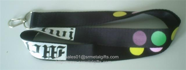 polyester id badge ribbon straps