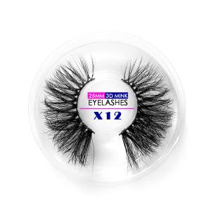 Soft Black False Eyelashes , Customized Long Lasting Individual Eyelashes