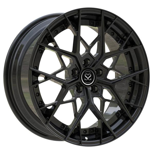 Fit for Audi RS3 Gloss Black Muti-Spoke Custom Forged Aluminum Alloy Rims 5x112