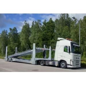 Quality Customized Car Carrier Trailer With ADR Certification For Transporting 7 Cars for sale