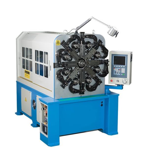 Buy Automatic Spring Making Machine , CNC Cam Wire Forming Machine With Wire Rotary at wholesale prices