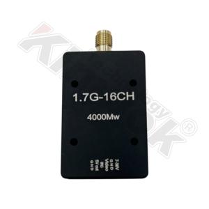 1.7Ghz 4W FPV Analog Video Transmitter With Long Range Wireless VTX For UAV