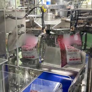 Ribeye Steaks Screw Multihead Weigher Plastic Box Packaging Equipment