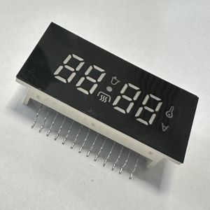 Pure White 4 Digit LED Display 7 Segment Common Cathode for Digital Oven Timer
