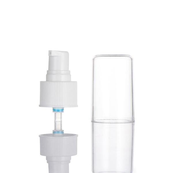 20/410 Cream Pump Treatment Pump with as Full Cap for Cosmetic Bottles