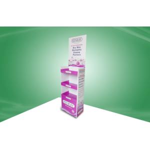 POS Cardboard Retail Display Stands , Heavy Duty Cardboard Floor Display