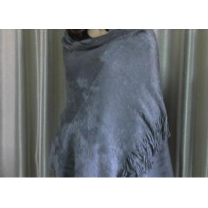 Commercial Acrylic Knit Scarf / Ladies Stoles And Shawls Eco - Friendly