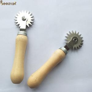 Beekeeping Tool wooden handle Frame Manual Wheel Type Wire Embedder for