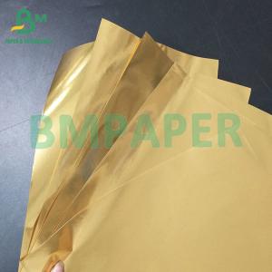 70gsm 763mm Printability Silvery Wet Strength Aluminized Beer Label Holographic