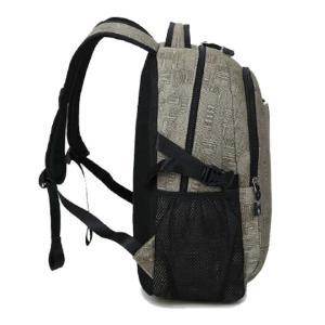 Unisex Washable Canvas School Backpacks 30x16x45cm
