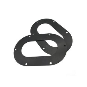 Quality Customized Flat Oval Seal With Durable Silicone Rubber Gasket for sale