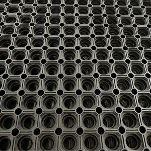 Heavy Traffic Anti-Fatigue Rubber Mat with 8mm Thickness and 90x150cm Size for