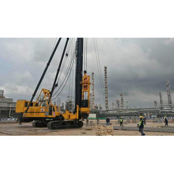 Buy 13T Hydraulic Hammer Piling Machine High Effciency Crawler Type Walking Type at wholesale prices