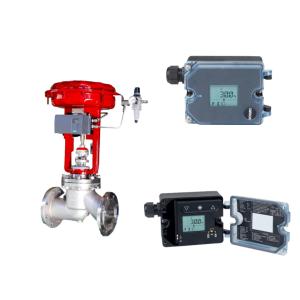 Control Valve With Samson 3725 Electro-Pneumatic Positioner With Its Easy Self