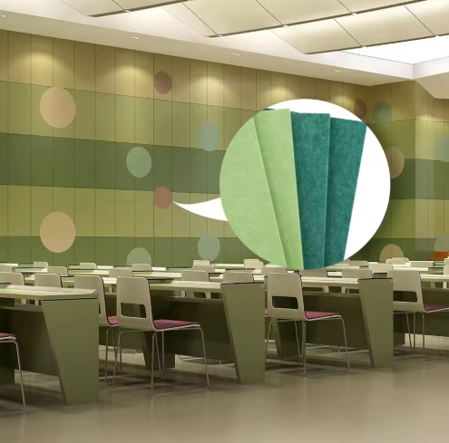 Polyester Fiber Acoustic Panel panel sound insulation recycled pet acoustic