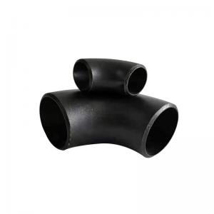 China Asme B16.9 Carbon Steel Pipe Fittings Seamless 45 Degree Elbow on sale
