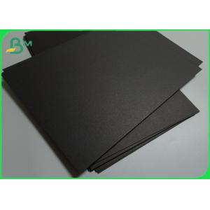 Uncoated Strong Soild Black Cardboard Sheets With 250gsm 300gsm