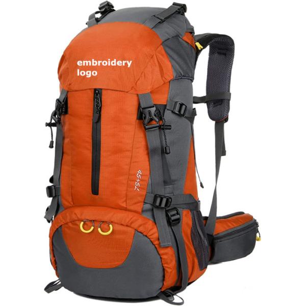 Buy Waterproof Lightweight Hiking Backpack 60L With Padded Shoulder Straps at wholesale prices