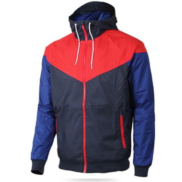 Buy Multi Function Mens Outdoor Jacket , Contrast Color Built In Earphone Jacket at wholesale prices