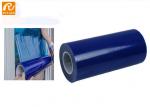 Self Adhesive Blue PE Protective Film For Window Glass Temporary Protection