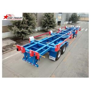 2/3 Axles 40-100T Terminal Trailerer For Van / Cargo Transportation