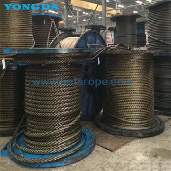 GB/T 33364-2016 6 Strand 6x61 Offshore Mooring Steel Wire Rope
