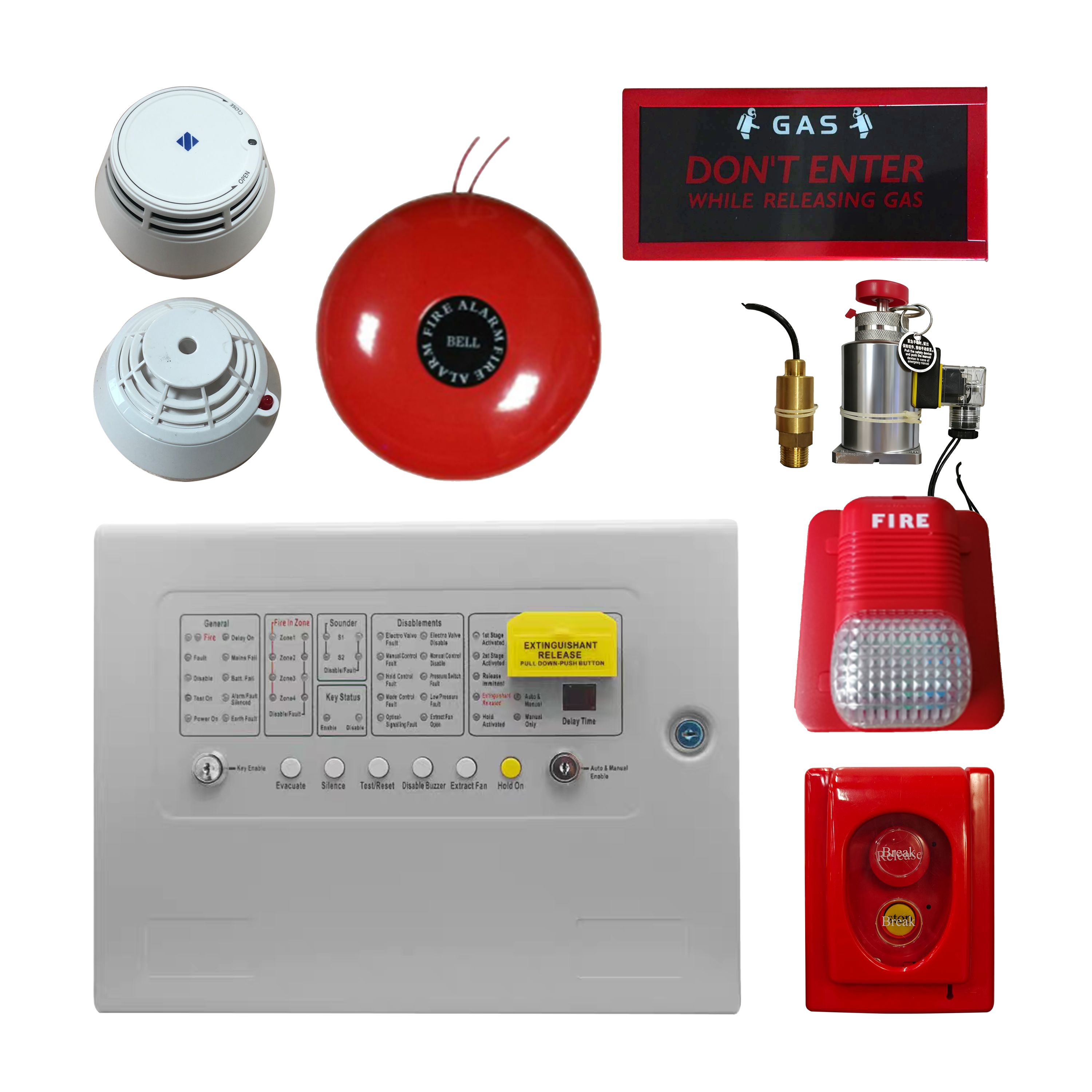 Centralized Fire Fighting Equipment Monitoring and Alarm System