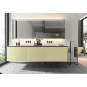 Bright Yellow Marble Slab Polished Granite Floor Tiles Slab Stone Countertops