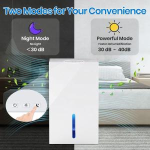 1L/Day High-Quality Smart Mobile Portable Dehumidifier