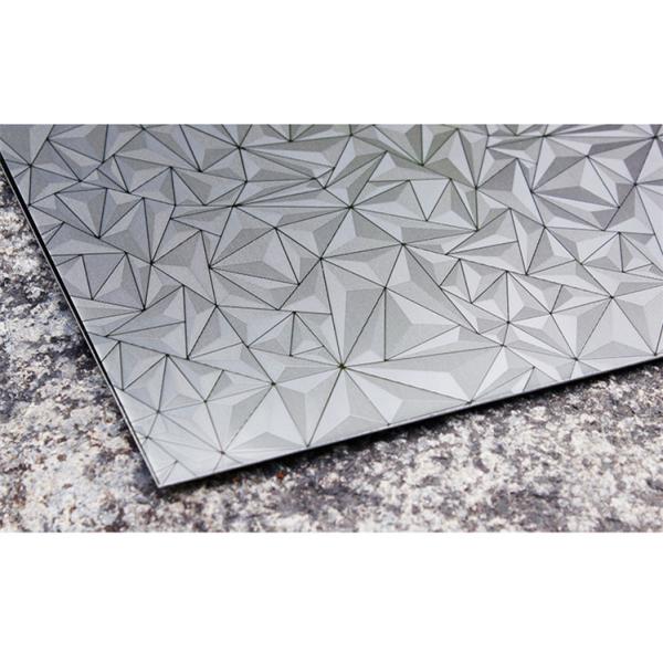 304 Grade Embossed Stainless Steel Sheets For Interior Decoration Versatile Eye Catching