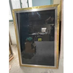 Quality Wall Mounted Shielded Window Silver Aluminum 40dB Radiation Shielding Windows for sale