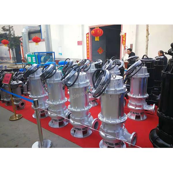 50m3h 22kw 30hp Submersible Sewage Pump Single Stage Large Capacity With Ac Motor