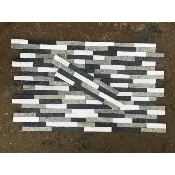 Culture Wall Cladding Stacked Quartzite Stone Veneer
