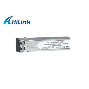 FTTX 1.25G 1270nm 100Km CWDM SFP Transceiver Module