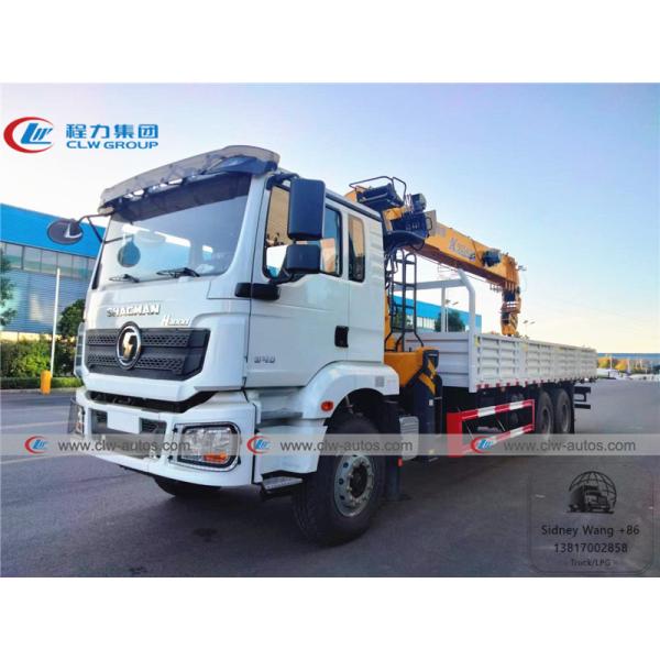 Buy Shacman H3000 6x4 12T Truck Mounted Telescopic Crane at wholesale prices