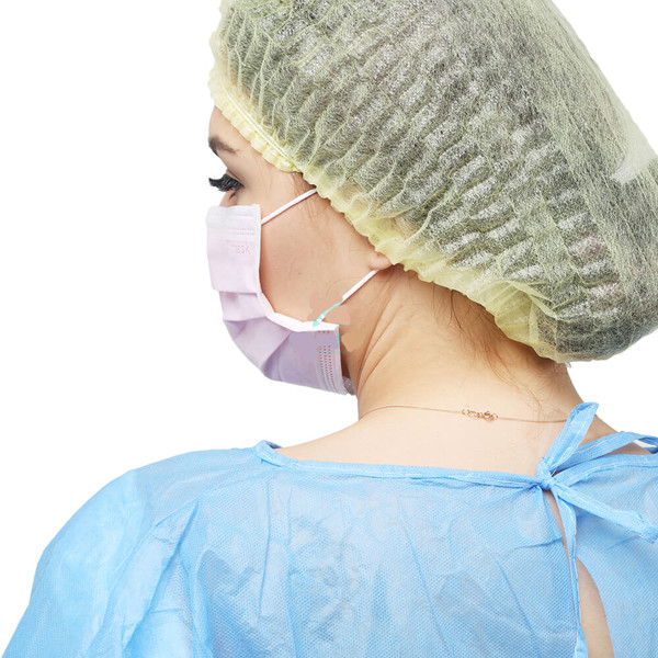 Buy Hospital Single Use 12gsm 14gsm 16gsm Nonwoven Surgical Cap at wholesale prices