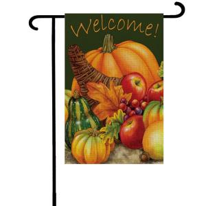China 100d Polyester Halloween Decorative Garden Flags Digital Printing on sale