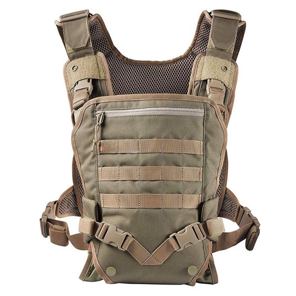 Buy Breathable Tactical Baby Carrier Durable With Hidden Sun Shield at wholesale prices